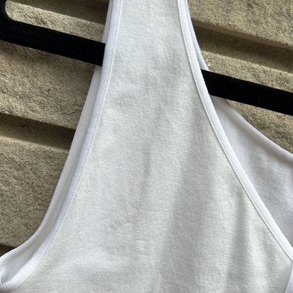 Wolford Viscose String Bodysuit - White - Size L - Picture 4 of 9